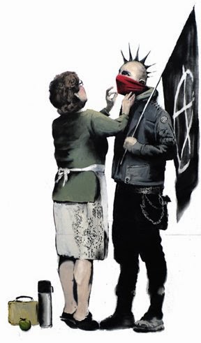 Un poco de Bansky...