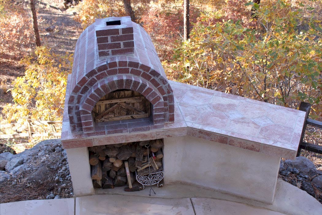 BrickWood Ovens Jones Wood Fired Brick Pizza Oven New Mexico