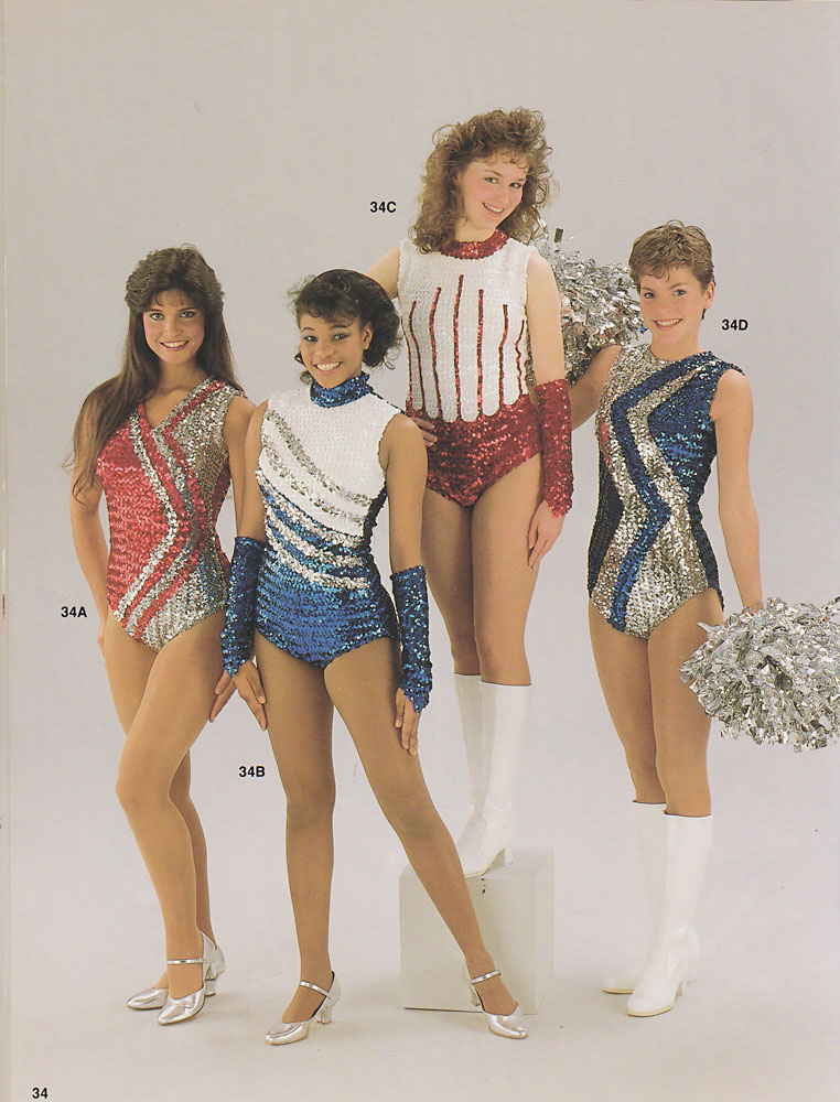 Vintage Goodness 1.0 Vintage 80's Band & Cheerleading Uniforms