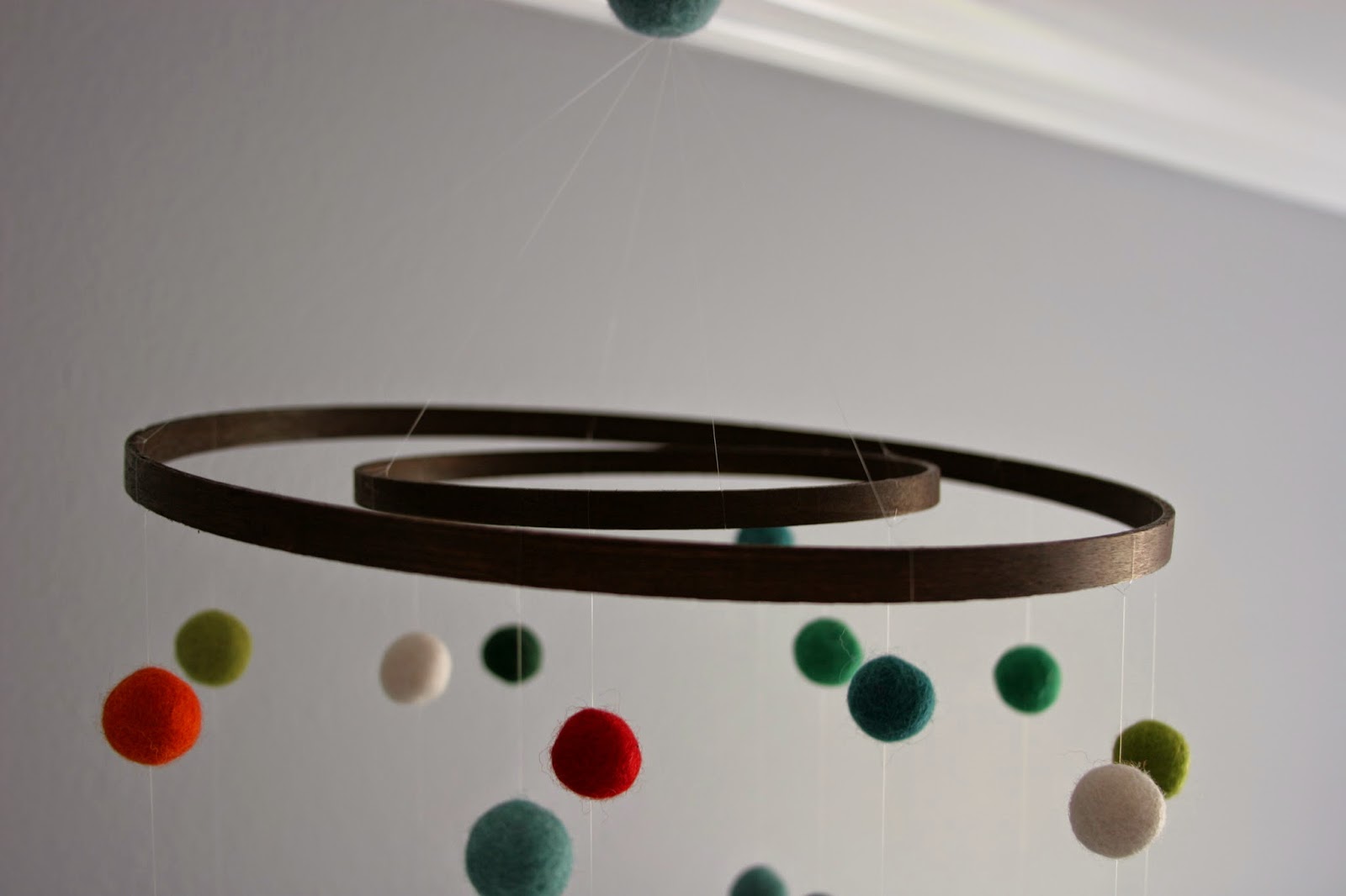 Without A Doubt DIY Felt Ball Mobile