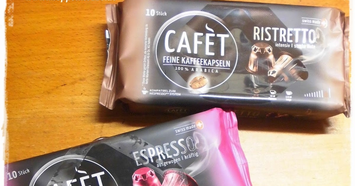Moppeline123 Produkttest Cafet Kaffeekapseln Vom Netto Marken Discount