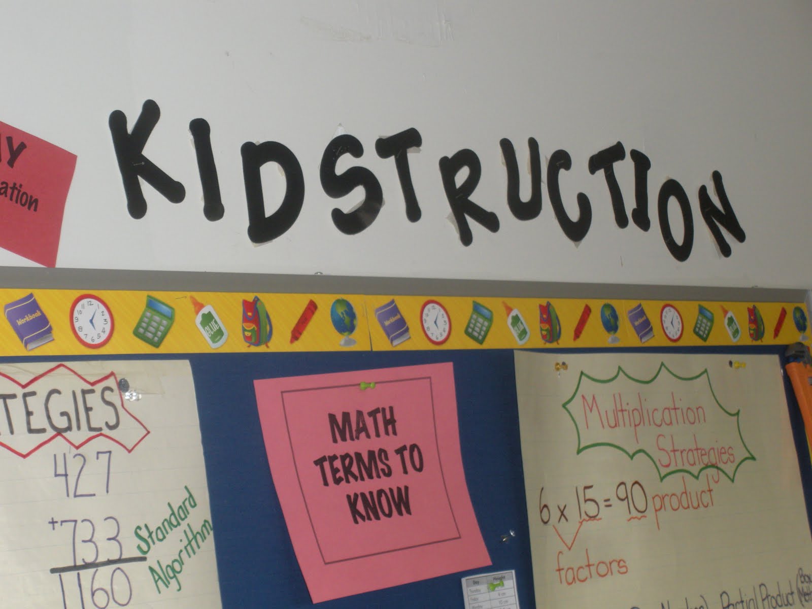 Construction Themed Classrooms ClutterFree Classroom