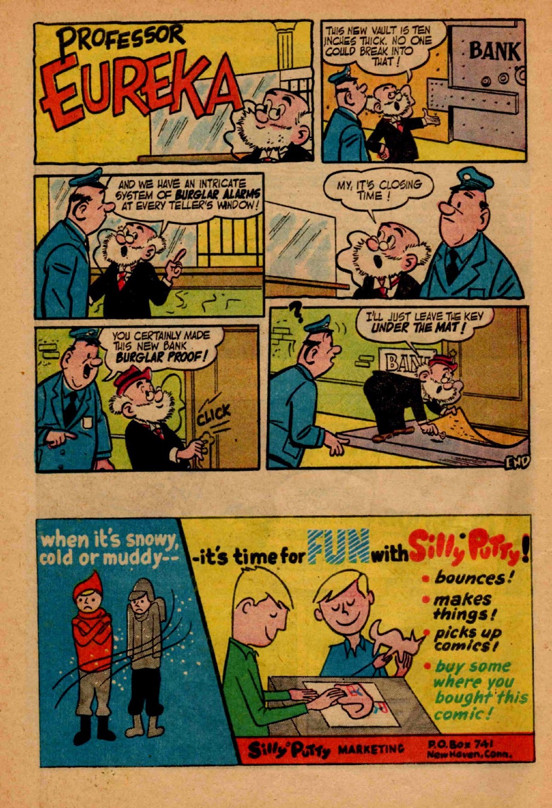 silly putty comics