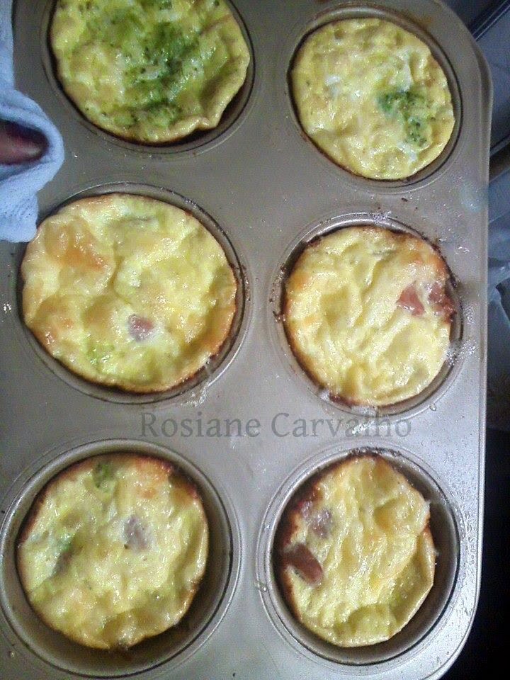 Mundo do Sabor Cupcake de omelete — Cuplete