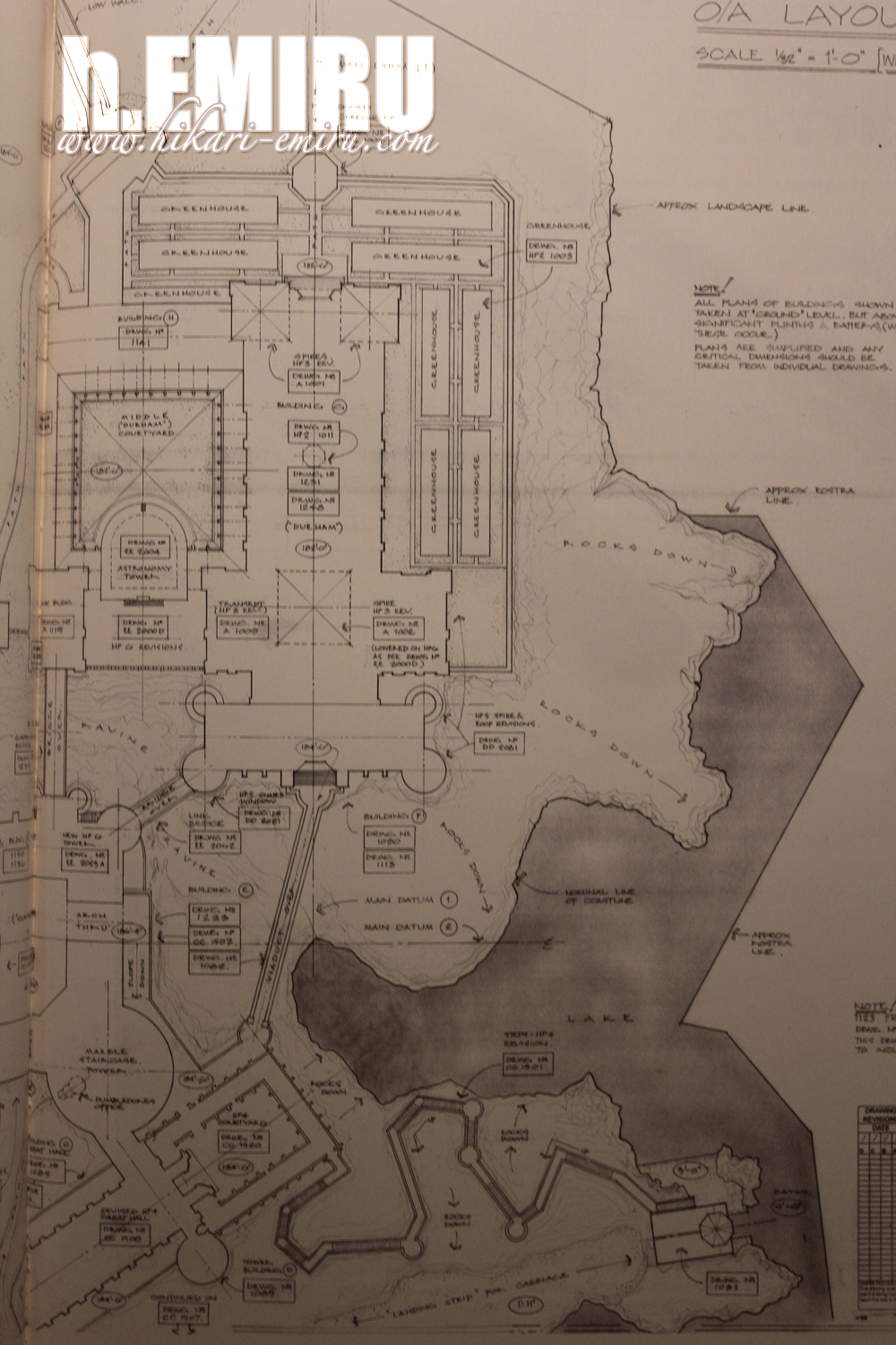 Hogwarts Grounds Map