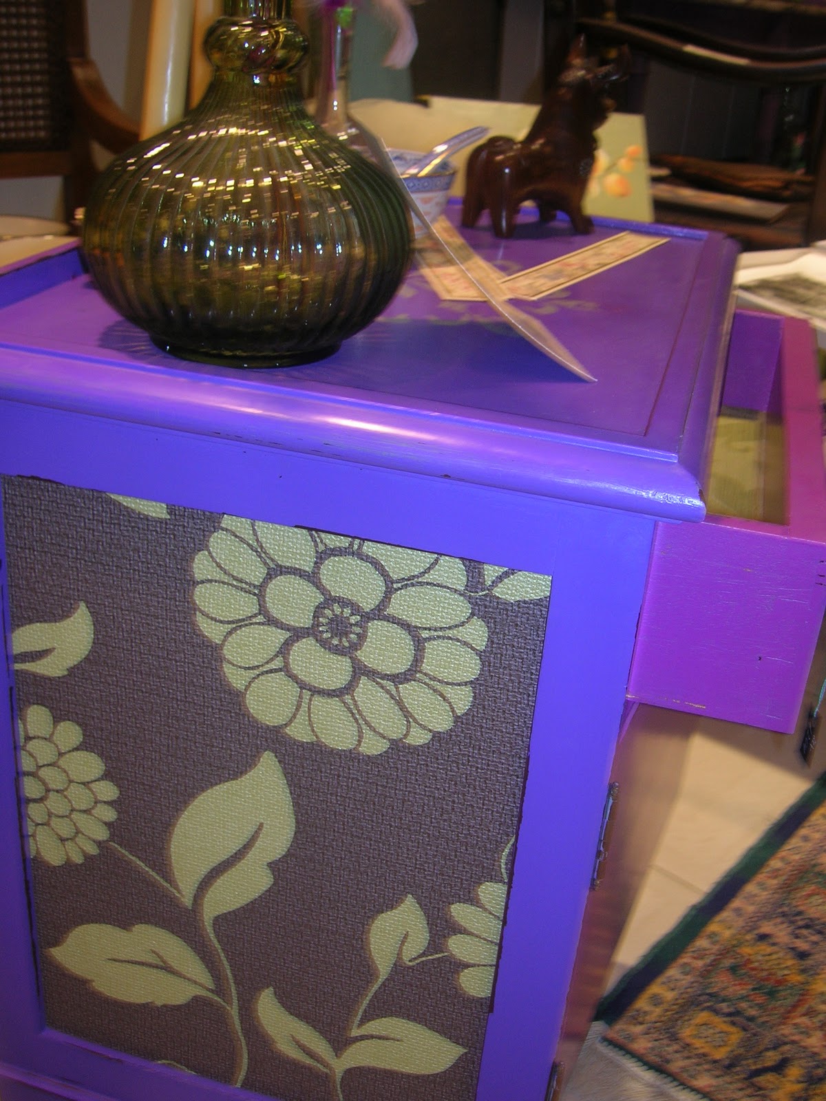 vintage en agosto: Muebles de colores