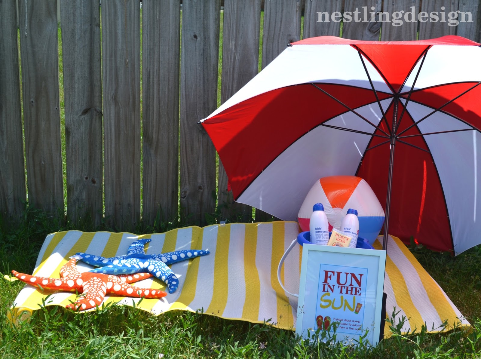 Nestling Beach Ball Pool Party Reveal! {New to the Shop}