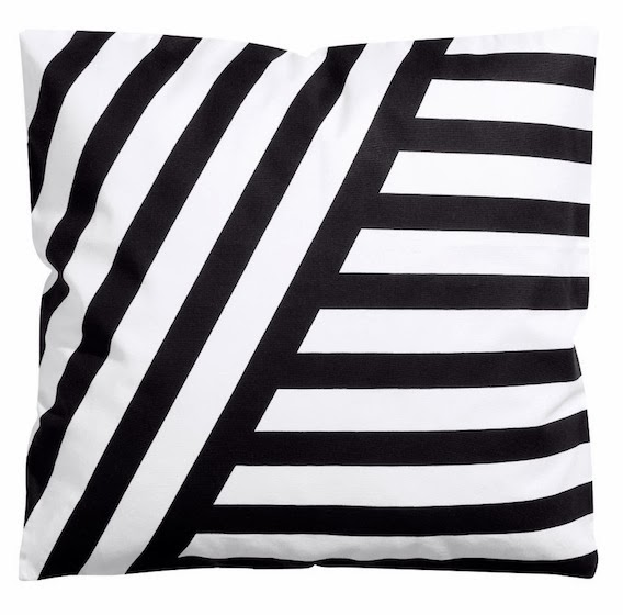 Object of the day H & M new season cushions YOUR HOME IS LOVELY