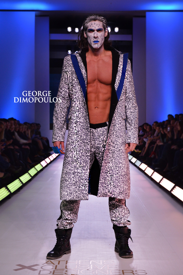 George Dimopoulos Photography at the AXDW Fashion Week FW/15  feat. Model Giannis Spaliaras for Designer Konstantinos Mitrovgenis