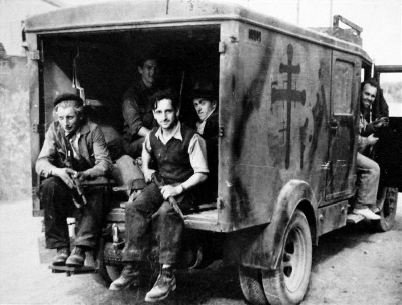 La Resistance Francaise Normandie juillet 1944