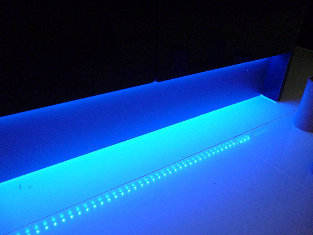 Project Grandview 26 Under Bench Lighting Effect