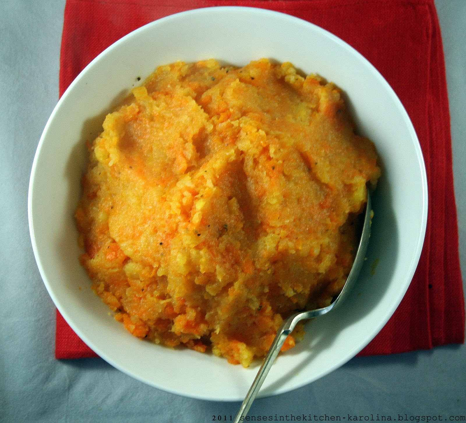 Senses in the kitchen Swede & carrot mash