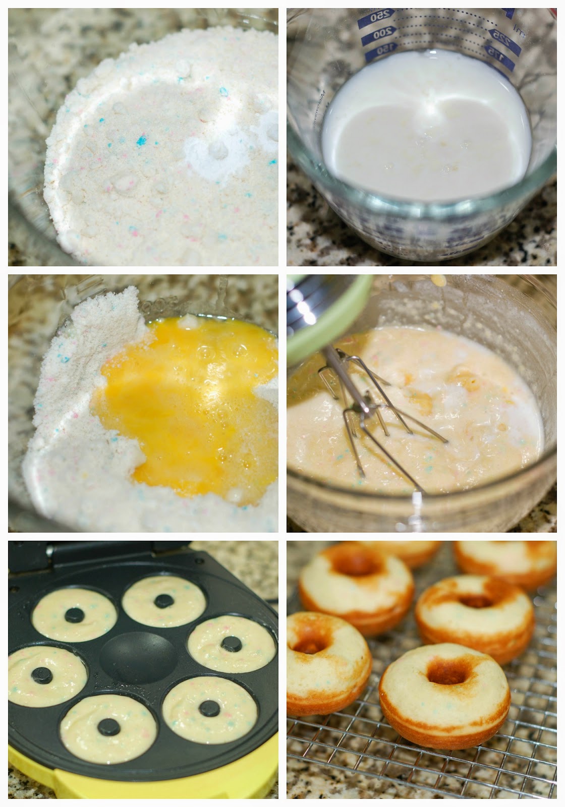 The Sweet Chick Cotton Candy Mini Donuts