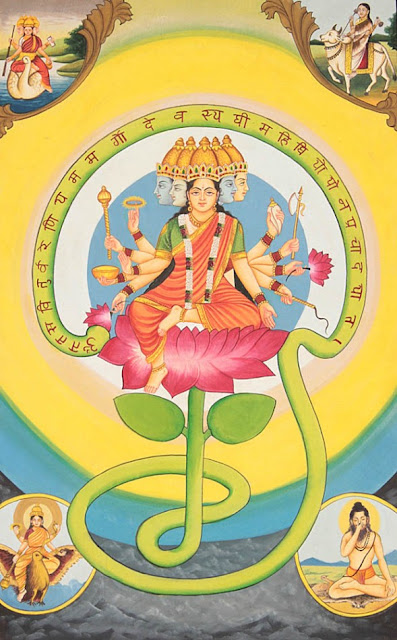 Gayatri Mantra: Diosa+gayatri