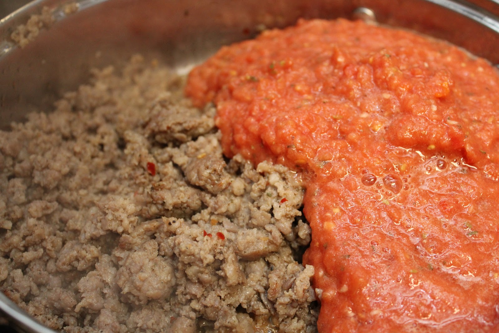 Kas Fitness Breakfast Sausage Spaghetti Sauce