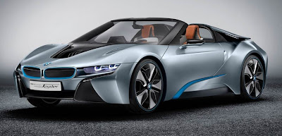 BMW i8 Spyder Concept 2013 perfil frontal