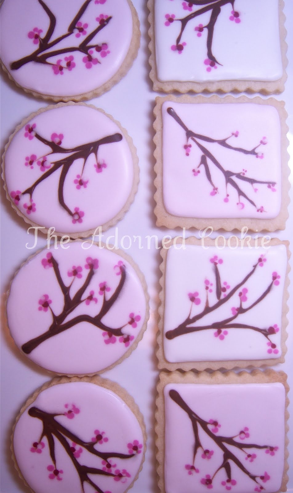 The Adorned Cookie Cherry Blossom Cookies... Spring!