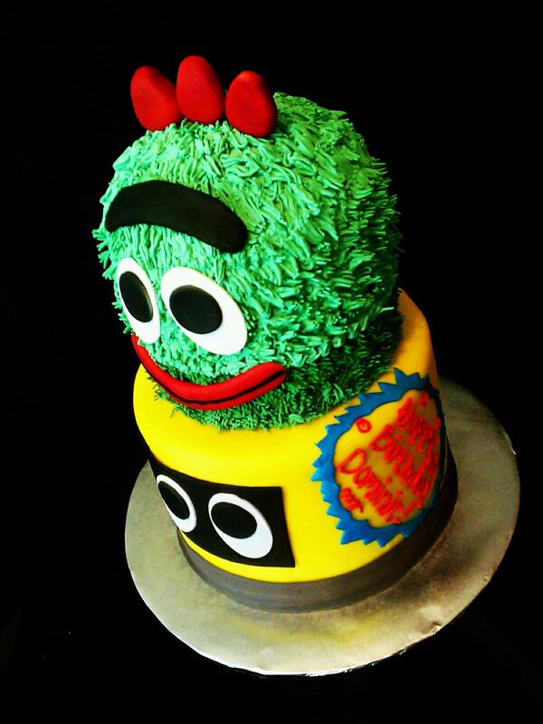 Brobee And Plex Birthday Cake One Of My Favorites Its Not Original Design But I Had So Much Fun Replicating This Use A 6 8 Round Cakes