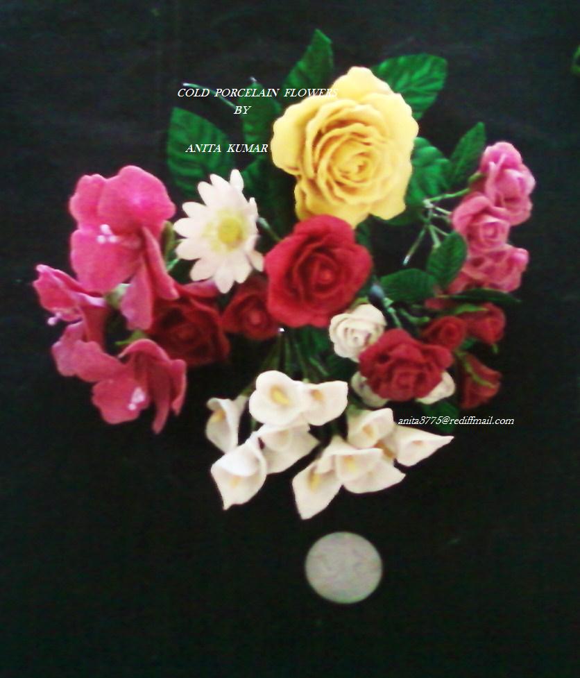 CRAFT WORLD Cold Porcelain Flowers