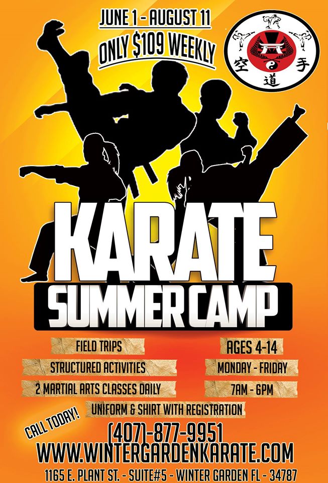 WINTER GARDEN KARATE SUMMER CAMP