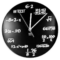 reloj matemático