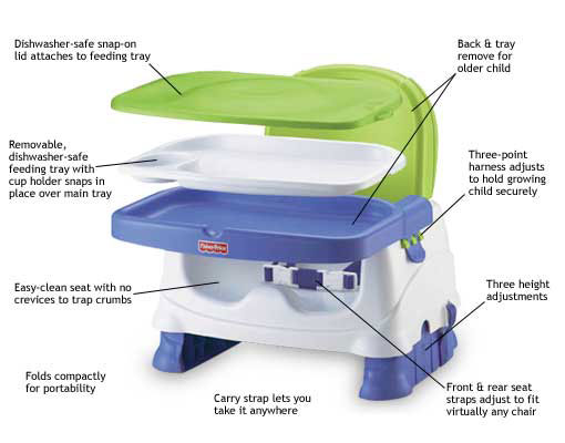 fisher price baby seat with tray