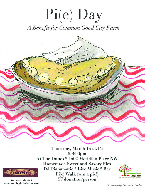 nothing in the house february 2013 pi day flyer