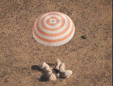 Space Station Trio Lands