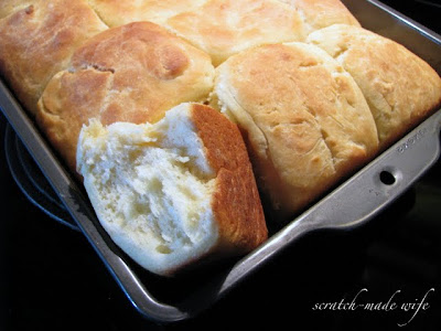 homemade dinner roll recipe