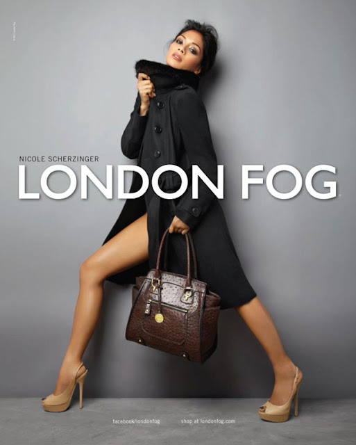 Nicole Scherzinger for London Fog AW 12