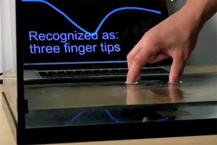 Disney Developing the Ability to Recognize the touch sensor in the body, Water and Other Objects