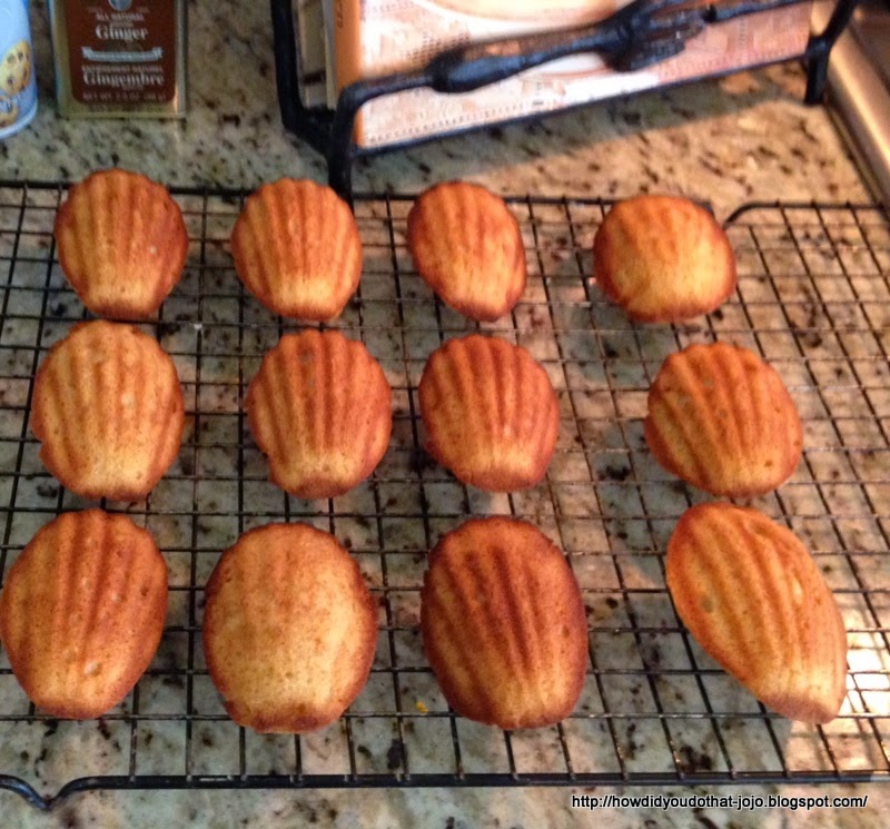 How'd You Do That? PRETTY IN PINK LUNCH & ORANGEBLOSSOMHONEY MADELEINES