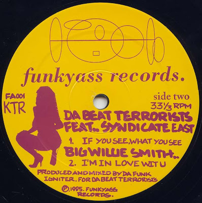 Big Willie Smith , Da Beat Terrorists – Big Willie Smith EP 12' (1995) (192-320kbs)