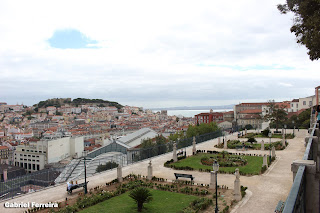Fotografia do Miradouro Principe Real em Lisboa