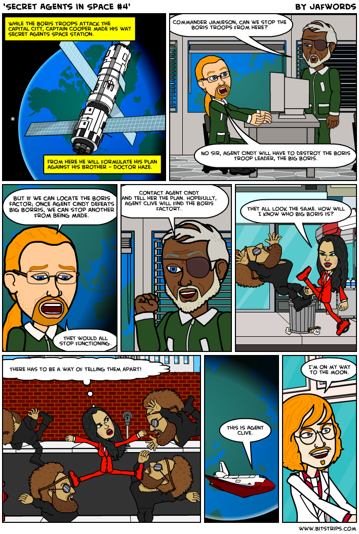 Secret Agents in Space #4