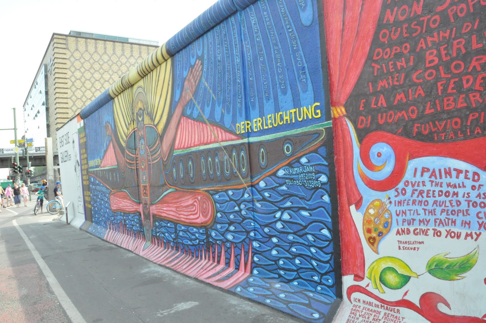 Paris Tastes Freedom As Chocolate Replica Berlin Wall Comes Down