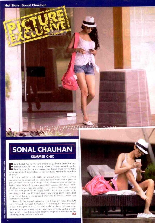 Sonal Chauhan Ok! Magazine Hot Bikini Pics - FamousCelebrityPicture.com - Famous Celebrity Picture 