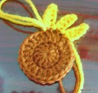 Sunflower granny square