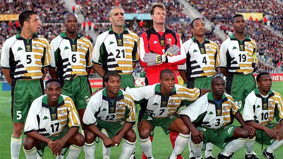 Mon grenier à maillots Afrique du Sud South Africa 1998, 2006