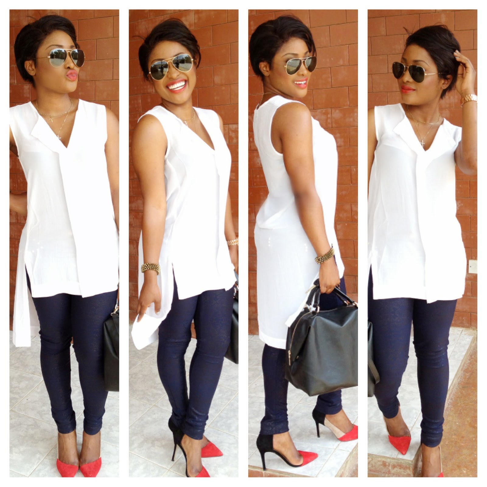 long top with jeggings