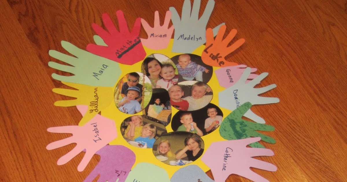 Raising Young Ones: Mother's Day handprint craft