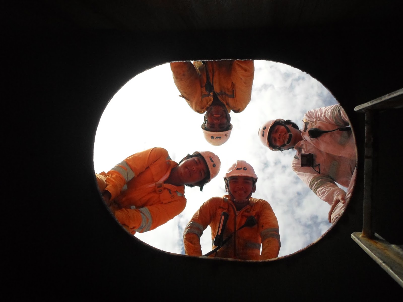 Ballast tank inspection We Are Sailors