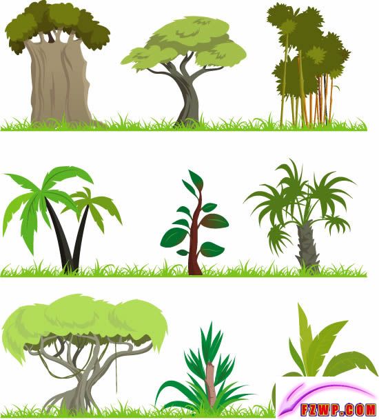 Cartoon Plants Natural Photography