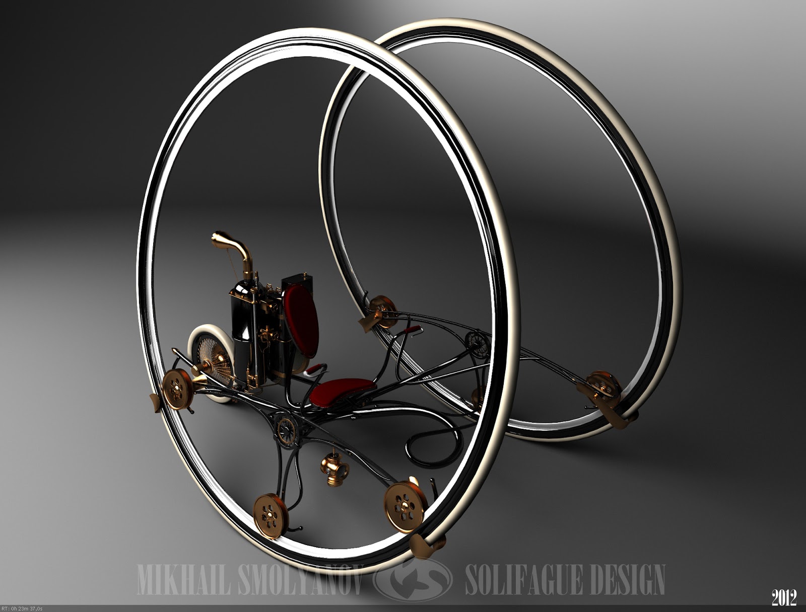 Solifague Design Паровые машины / Steam Engine Bike