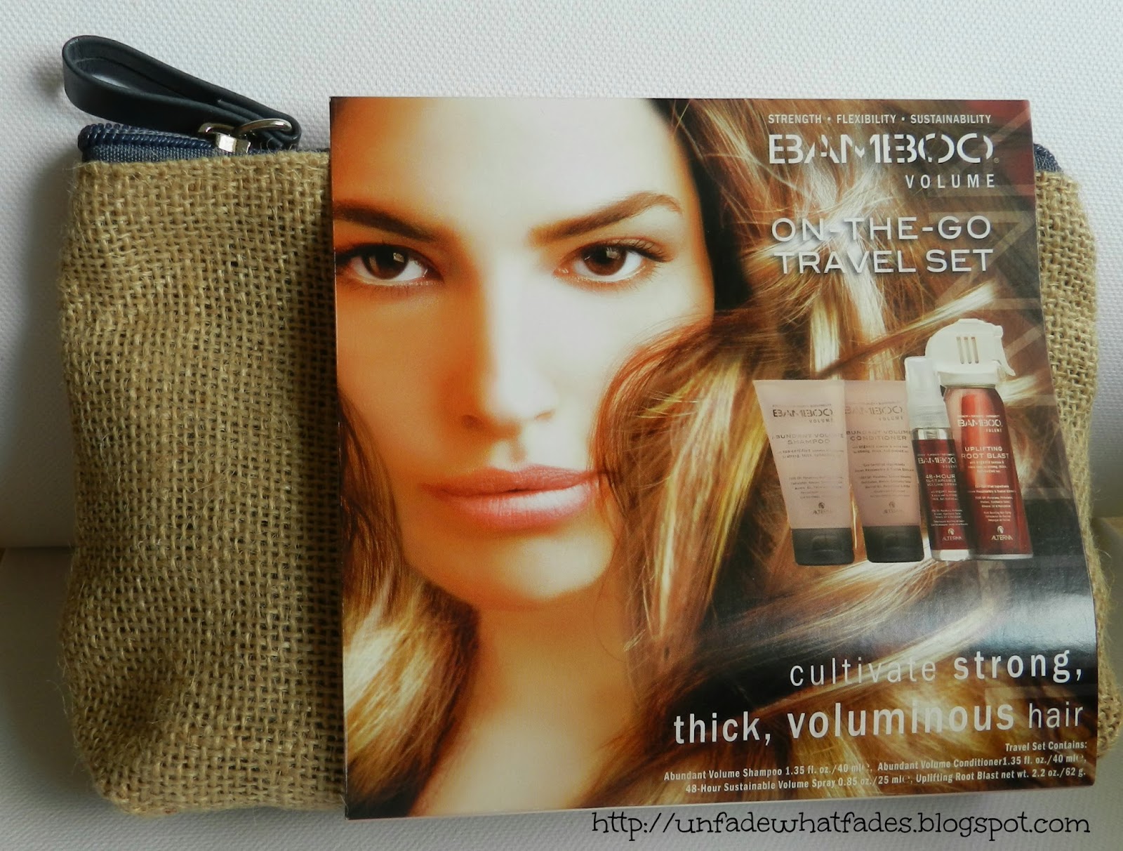 Unfade What Fades Alterna Bamboo Volume On The Go Travel Set Review