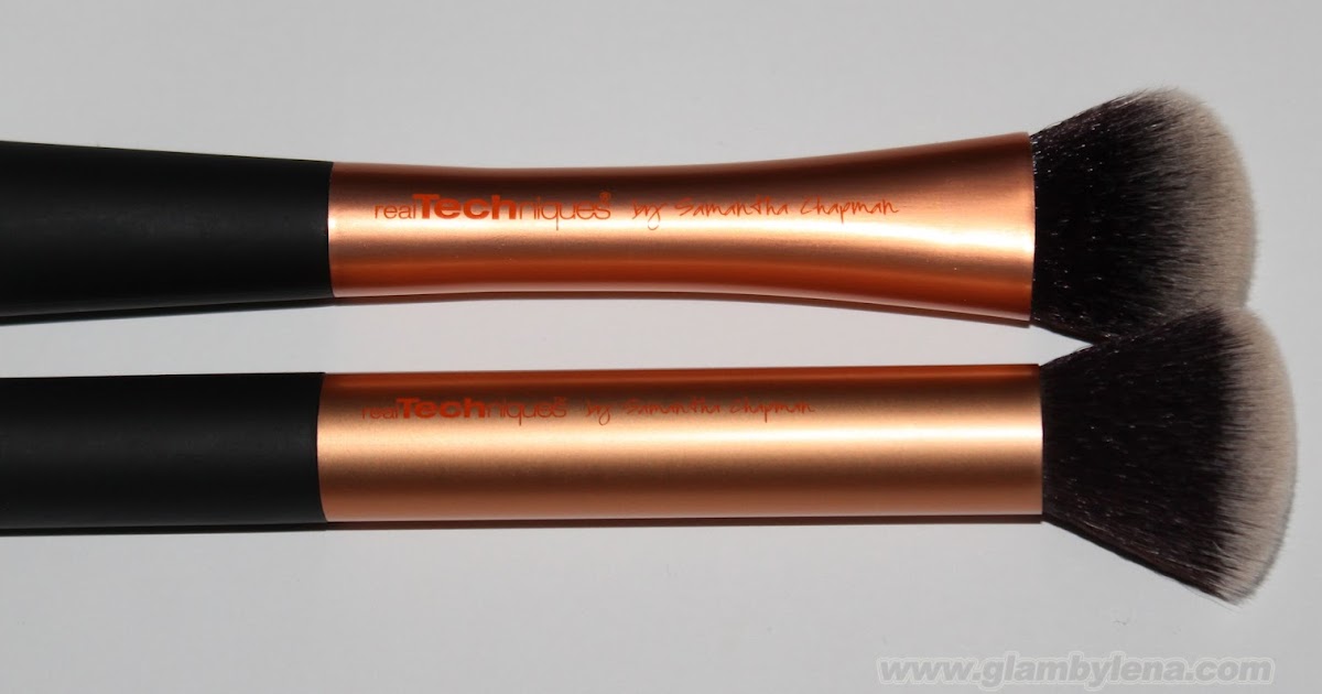 Real Technique Buffing Brush & Expert Face Brush Comparison All