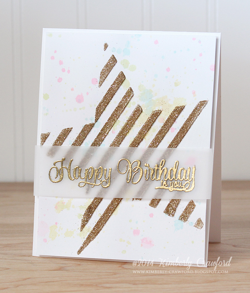 For the Love of Paper pasting through layered stencils video tutorial