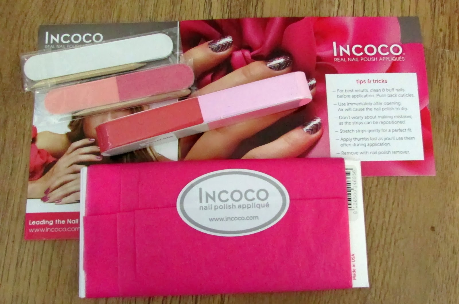 Coconut Nail Art by Incoco Nail Polish Strips, Sweet Style - wide 9