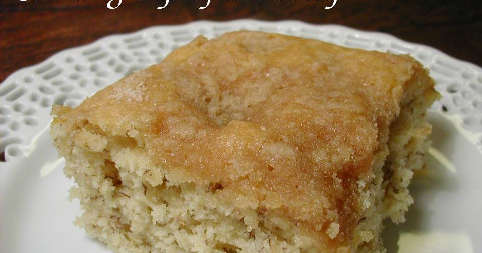 Cooking Tip of the Day Banana Buttermilk Coffee Cake