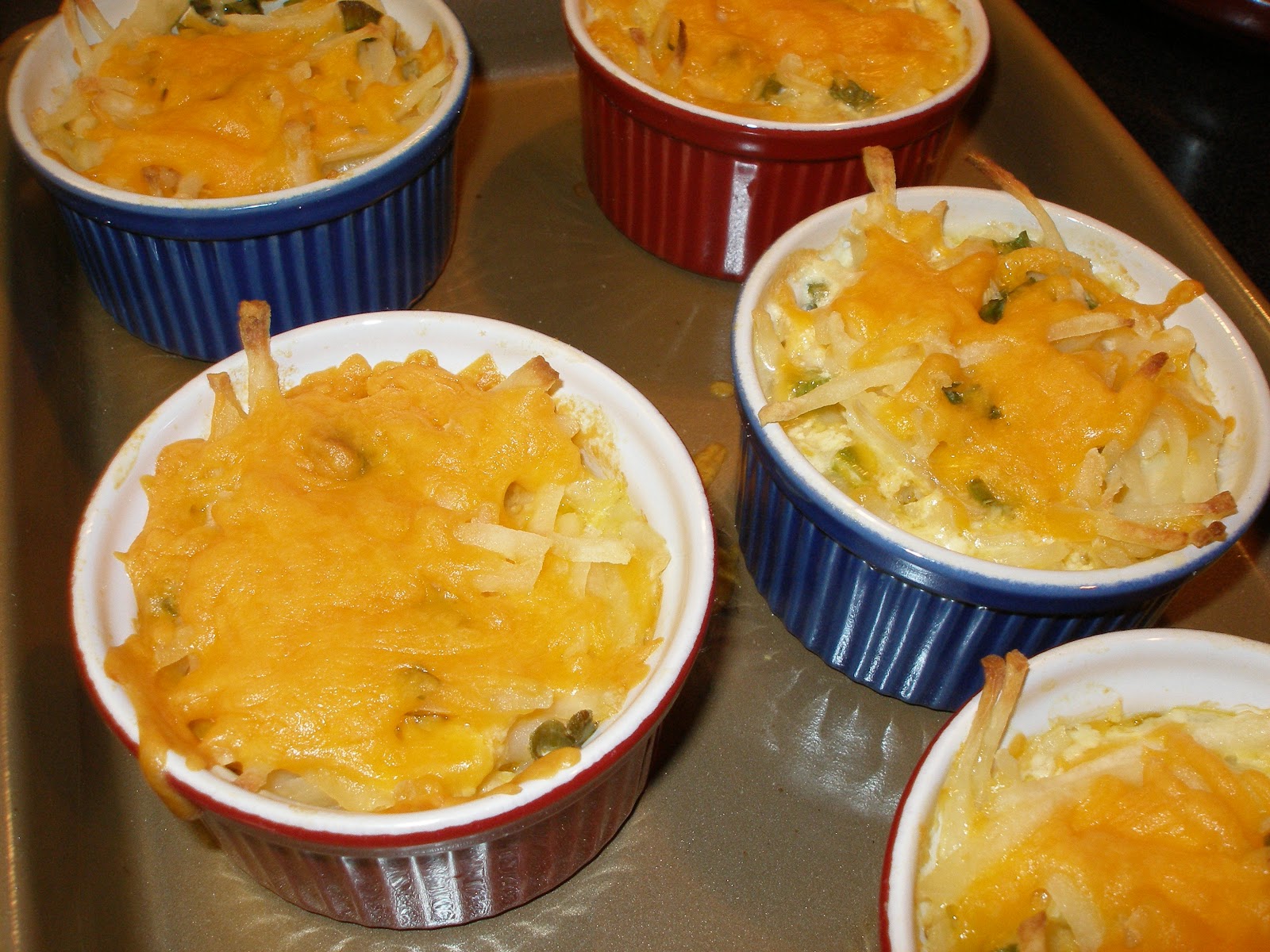 shredded potatoes au gratin